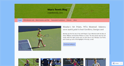 Desktop Screenshot of mootennis.com
